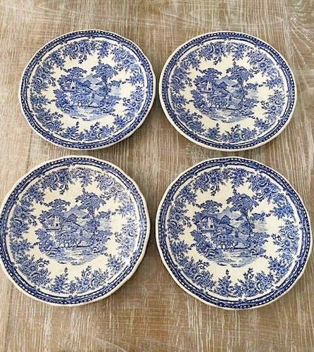 Lot assiettes luneville - 4,
