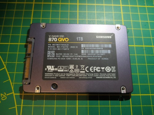 Ssd 1tb samsung 870qvo - samsung, 2.5"