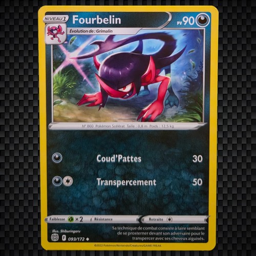 Cartes pokémon fourbelin - cartes, :