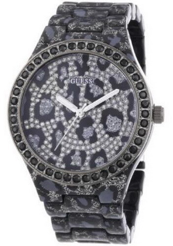 Guess black leopard analogue - black,