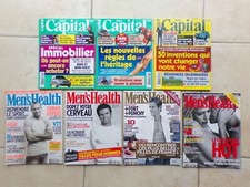 LOT DE 7 MAGAZINES : CAPITAL ET MEN'S HEALTH