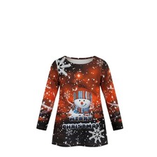 NEUF Tunique FILLE Noël rouge