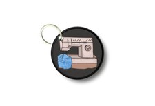 Porte cles clé clefs rond