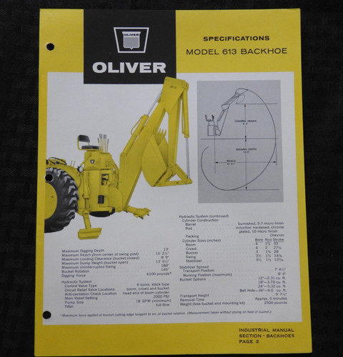 1964 oliver tracteur 613 - 1964, "