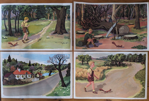 Lot affiches scolaires - lot,
