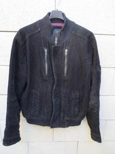 Blouson CHEVIGNON velours noir coton M