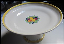 Coupe à fruits ronde sur pied