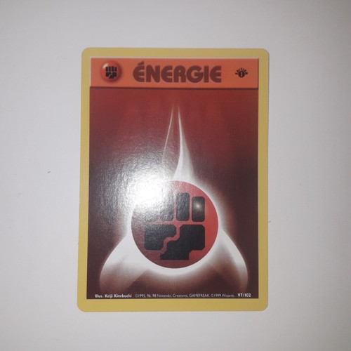 Carte pokemon energie 1ere - energie,
