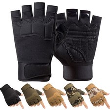 Gants Tactiques sans Doigts