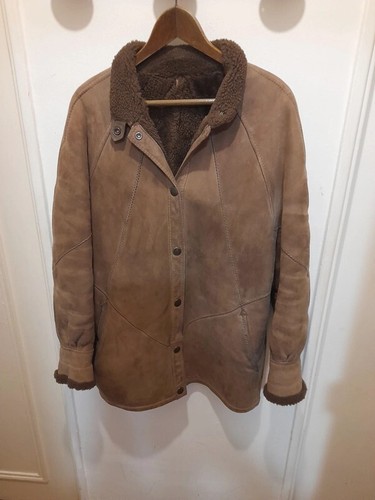 Veste peau lainée - lainée, homme