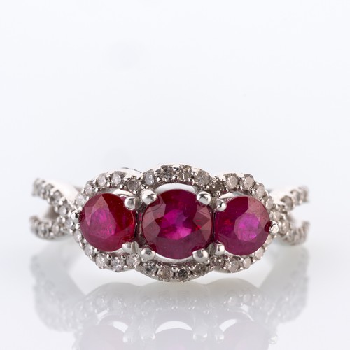 Ladies ring 585 - gold, with