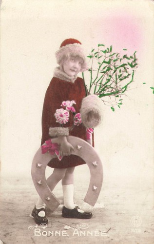 Bonne annee petite fille - bonne,