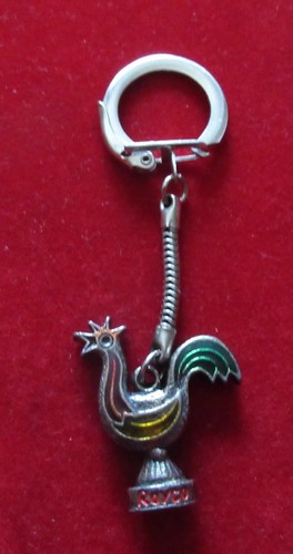 Porte clé royco coq métal - coq,
