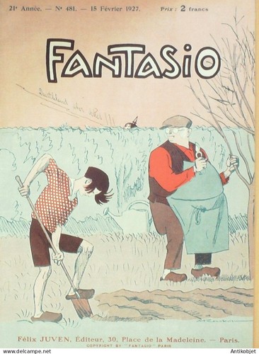 Fantasio 481 1927 ibels - fantasio,