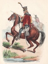 Hussard Cavalerie Napoléon Bonaparte Premier Empire Uniforme Hussar Husaren