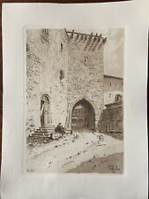 L’entrée de Pérouges en