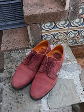 Paire chaussure Homme Alain Prost Création Christian Pellet Bordeaux Pointure 41