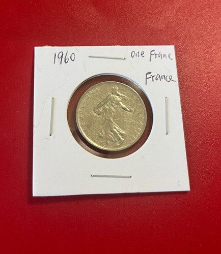 1960 franc france pièce - franc,