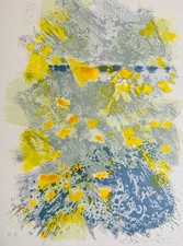 Maurice-Elie SARTHOU - "Le Bateau Ivre" - Lithographie originale signée - VII