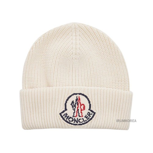 Moncler bonnet laine avec - bonnet,
