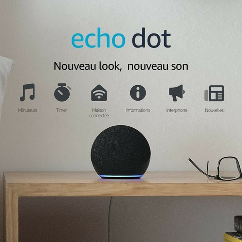 Assistants vocal echo dot - dot, 4e