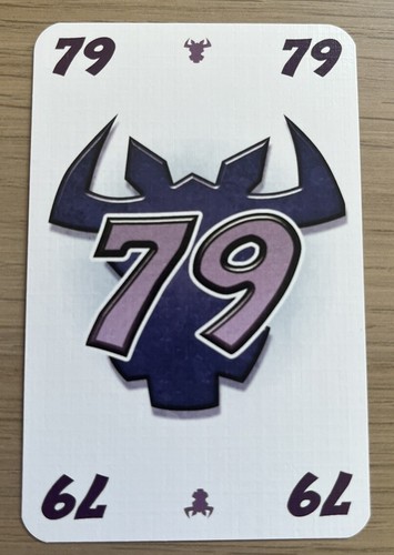 Carte jeu qui - 6, !