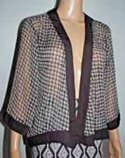 Veste haut kimono transparente