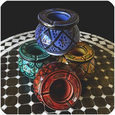 Marocain Tempête Cendrier