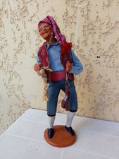 1 santon ancien habillé