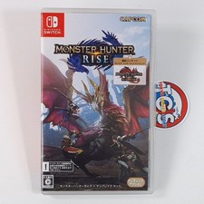 Monster Hunter Rise + Sunbreak Switch Japon d'occasion (multilingue/action-RPG)