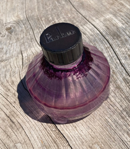 Bouteille encre vide parker - d'encre,