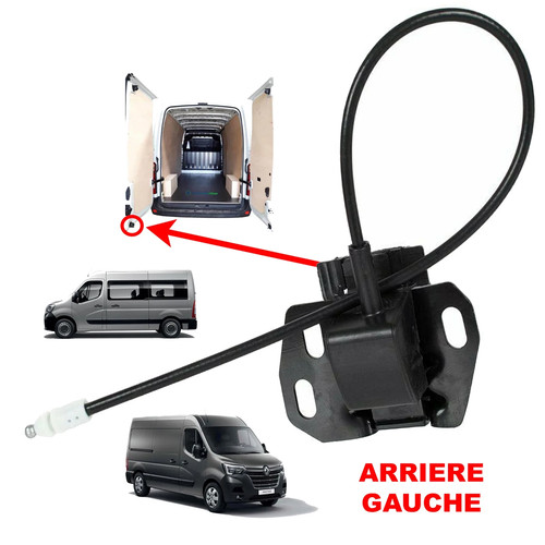 Loquet serrure porte arrière - loquet,