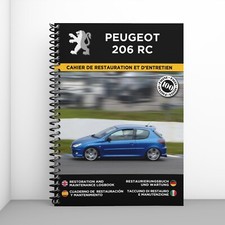 PEUGEOT 206 RC : Cahier de