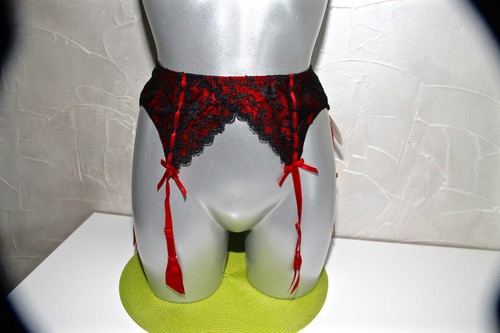 Porte jarretelles soie - jarretelles,
