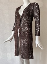 Cardigan Marron Long Pause