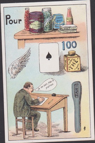 Chromo ancien publicitaire - chromo, zan