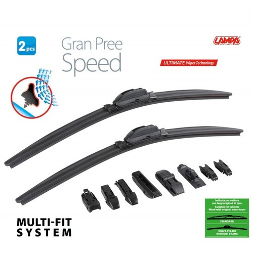 Brosses essuie glace avant - brosses,