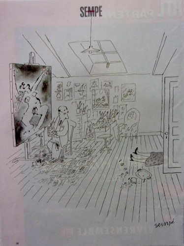 Dessin humour tableau par - ,