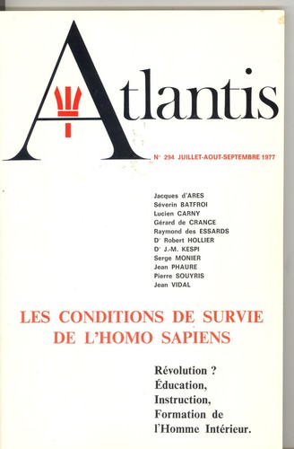 Revue atlantis 294 - revue, atlantis.