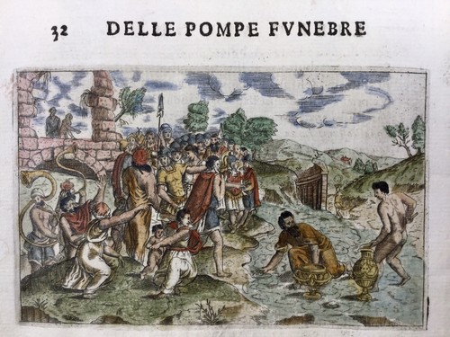 Roma pompe funèbres - 1639, rite