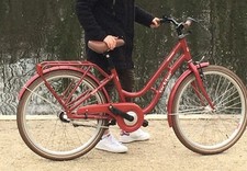 Vélo ado/junior Bikester rouge