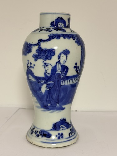 Vase porcelaine chine bleu - porcelaine, de
