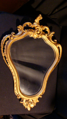 Miroir style louis doré - louis,