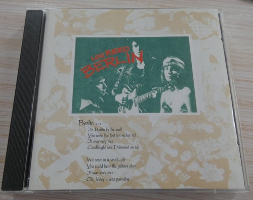 Album berlin lou reed 10 - cd,