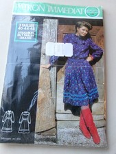Mode et Travaux, patron immédiat n° 1283 couture, tailles utiles du  38 au 50