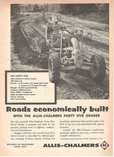 ALLIS-CHALMERS Publicité 1