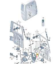 Tige de traction de porte d'aile arrière VW TRANSPORTER VI T6 7H0827841B