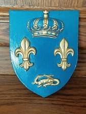 Blason Couronne et Fleurs de