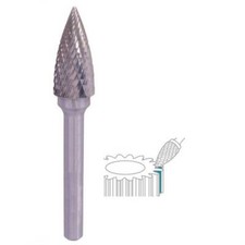 Fraise lime ogive tête flame