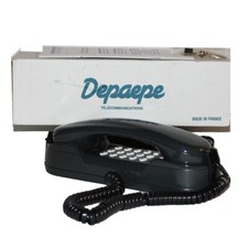 Téléphone mural DEPAEPE HD 2000 avec clavier anthra vintage